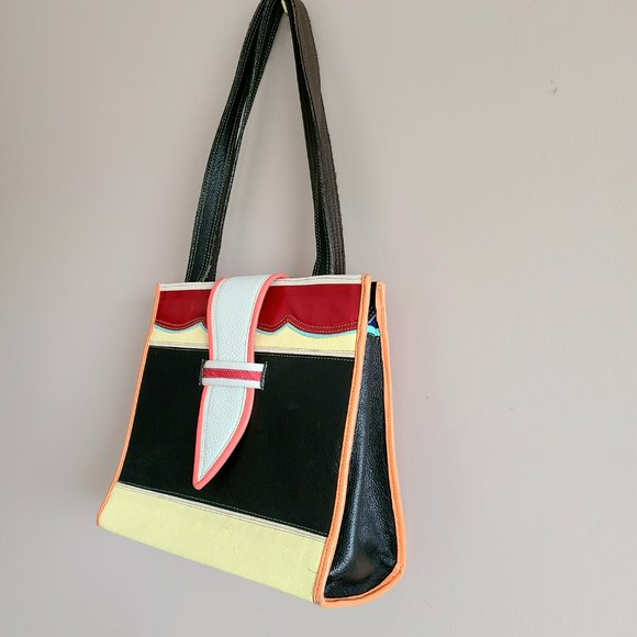 Guarnieleria rigo agudelo jerico-ant hand made leather bag. - Picture 2 of 16